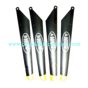 fq777-999-fq777-999a helicopter parts main blades (black with golden color)